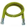 no brand TUBO FLESSIBILE GAS IN ACCIAIO INOX 1/2' F/F RIVESTITO IN PVC