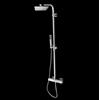 Bossini COLONNE DOCCIA TERMOSTATICO SOFFIONE TWIGGY 25 X 25 CM