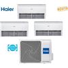 Haier Condizionatore Climatizzatore Haier Trial Split Soffitto/Pavimento R-32 12000+12000+12000 Con 4U75S2SR5FA WI-FI Optional
