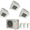 Daikin Condizionatore Climatizzatore Daikin Trial Split a Cassetta FFA-A R-32 9000+9000+18000 BTU Con 3MXM68M Comando a Filo + Griglia