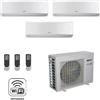 Aermec Condizionatore Climatizzatore Aermec Trial Split Inverter R-32 Modello SLG 9000+12000+12000 Con MLG630 Wi-Fi Optional
