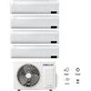 Samsung Condizionatore Climatizzatore Samsung Quadri Split Inverter Windfree Avant R-32 Wi-Fi 9000+9000+9000+9000 BTU Con AJ080TXJ4KG/EU 9+9+9+9