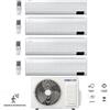 Samsung Condizionatore Climatizzatore Samsung Quadri Split Inverter Windfree Elite S2 R-32 Wi-Fi 9000+9000+9000+9000 BTU Con AJ080TXJ4KG/EU