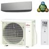 Fujitsu Condizionatore Climatizzatore Fujitsu Monosplit Inverter R32 Serie KE Silver 12000 BTU ASYG12KETF-B Wi-Fi