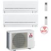 Mitsubishi Electric Condizionatore Climatizzatore Mitsubishi Electric MSZ-APVGK Dual Split Inverter R32 Wi-Fi 7000+7000 Con MXZ-2F42VF **PROMO**