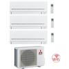 Mitsubishi Electric Condizionatore Climatizzatore Mitsubishi Electric MSZ-APVGK Trial Split Inverter R32 Wi-Fi 12000+12000+12000 Con MXZ-3F68VF4