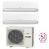Hitachi Condizionatore Climatizzatore Hitachi Dual Split Performance R32 9000+12000 BTU Con RAM-53NP2E Wi-Fi Optional **PROMO**
