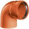 no brand CURVA 87°30 ARANCIONE CON GUARNIZIONE