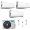Midea Condizionatore Climatizzatore Midea Trial Split Inverter Breezeless+ R32 Wi-Fi 12000+12000+12000 Con M3OF-27HFN8-Q