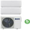 Baxi Condizionatore Climatizzatore Baxi Dual Split Inverter Astra R32 9000+12000 BTU Con LSGT40-2M Wi-Fi Optional