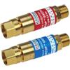 saf-fro Valvola di sicurezza per riduttori SECURTOP-690TH 3/8 Sx acetilene 3/8 Dx ossigeno