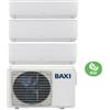 Baxi Condizionatore Climatizzatore Baxi Trial Split Inverter Astra R32 9000+9000+12000 BTU Con LSGT60-3M Wi-Fi Optional