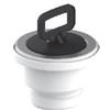 alba PILETTA PER LAVELLO IN ACCIAIO INOX CON TAPPO E ATTACCO 1\ 1/2"