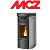 MCZ Stufa a Pellet MCZ Musa Hydromatic 16 KW In Acciaio Silver