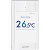 Mitsubishi Electric Comando Remoto a Filo Mitsubishi Modello Prisma Bianco PAR-CT01MAA-SB