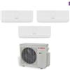 Junkers Bosch Condizionatore Climatizzatore Junkers Bosch Trial Split Climate 3000 R-32 9000+12000+12000 BTU Con MS 27 OUE Wi-Fi Optional
