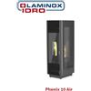 Laminox Idro Stufa A Pellet Laminox Phenix 10 Air 10 KW Acciaio Black Line Nero