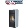 Laminox Idro Termostufa A Pellet Laminox Idroventilata Ester Lux 15 Kw Colore Bianco