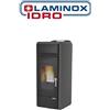 Laminox Idro Termostufa A Pellet Laminox Idroventilata Tina Lux 20 Kw Colore Antracite Versione Black Line