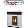 Laminox Idro Termostufa A Pellet Laminox Elisa Phantom 16 Kw Slim Colore Bianco