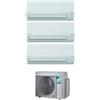 Daikin Condizionatore Climatizzatore Daikin Trial Split Inverter Serie Siesta R-32 9000+9000+9000 BTU Con 3AMXF52A Wi-Fi Integrato