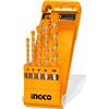 INGCO Set 5 Punte Trapano Per Muratura