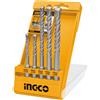 INGCO Set 5 Punte SDS Trapano Per Muratura