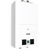 Ferroli Scaldabagno a Gas Ferroli Modello Pegaso Eco 11 Lt GPL Camera Aperta Low Nox