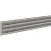 Brofer Diffusori Lineari a 1 Feritoia Brofer In Alluminio Anodizzato DLDT20 Con Deflettore Orientabile Varie Misure