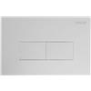 PUCCIPLAST Placca di Comando ECO Linea Satinata per risciacquo (2 PULSANTI) PUCCI Cod. 80130569