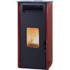 Laminox Idro Stufa a Pellet Ad Aria Laminox Idro Ada Air 6 Kw Colore Bordeaux