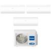 Haier Condizionatore Climatizzatore Haier Trial Split R-32 Serie Pearl 7000+7000+12000 BTU Con 3U70S2SR5FA Wi-Fi Incluso