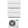 Hisense Condizionatore Climatizzatore Hisense Quadri Split Inverter Energy Ultra 9000+9000+12000+12000 BTU R-32 Wi-Fi Con 4AMW81U4RJC