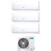 Hisense Condizionatore Climatizzatore Hisense Trial Split Inverter R-32 Serie Ecosense 9000+9000+12000 Con 3AMW62U4RJC Wi-Fi Integrato