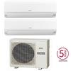 Hitachi Condizionatore Climatizzatore Hitachi Dual Split Performance R32 12000+12000 BTU Con RAM-53NP3E Wi-Fi Optional **PROMO**