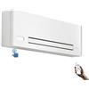 Innova Ventilconvettore Fan Coil Innova Filomuro a Parete Slim SW400 1,5 Kw Inverter Telecomando e Gruppo Valvole Inclusi Attacchi a DX