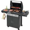 vendor-unknown BARBECUE DUALGAS 3 CLASSIC LS PLUS DARK 9.6+2.3KW