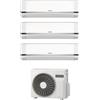 Hitachi Condizionatore Climatizzatore Hitachi Trial Split Inverter AirHome 800 9000+9000+9000 BTU Con RAM-G68N3HA(B)E Wi-Fi Integrato 9+9+9