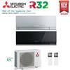Mitsubishi Electric Condizionatore Climatizzatore Mitsubishi Electric Dual Split Inverter Kirigamine Zen R-32 Wi-Fi 9000+18000 Con MXZ-3F54VF4