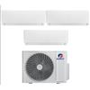 Gree Condizionatore Climatizzatore Gree Trial Split Inverter R-32 Modello Pular 12000+12000+12000 BTU Wi-Fi Integrato Con GWHD(24)NK6OO