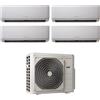 Immergas Condizionatore Climatizzatore Immergas Quadri Split Inverter R-32 Serie Thor 9000+9000+9000+18000 Con 36 QUADRI BTU Wi-Fi Optional