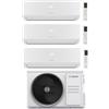 Junkers Bosch Condizionatore Climatizzatore Junkers Bosch Trial Split Inverter R-32 Serie Climate 4000i 9000+9000+9000 BTU Con 5000M 79/3 E Wi-Fi Optional