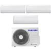Samsung Condizionatore Climatizzatore Samsung Trial Split Inverter Windfree Avant S2 R-32 9000+9000+12000 BTU Wi-Fi Integrato Con AJ068TXJ3KG/EU 9+9+12