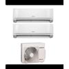 Hitachi Condizionatore Climatizzatore Hitachi Dual Split Inverter R-32 airHome 400 9000+12000 BTU Con RAM-G55N2HA(B)E Multi Pro G Wi-Fi Integrato 9+12