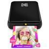 KODAK Step Stampante fotografica istantanea per smartphone - Mini portatile wireless a colori - Foto adesive Zink 2x3" - Bluetooth compatibile con iOS e Android - App di editing divertente - Nero