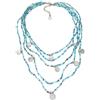 Vestopazzo Collana Multifili Monete