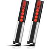 Wvoillty 868MHz Telecomando Cancello, 2 Pezzi Telecomando per Garage Compatibile Con Telecomando TX03-868-4 4020V000, 4 Canali