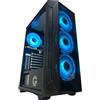 Golook - PC Desktop Gaming LED RGB - AMD RYZEN 5 5600G - RAM 32GB DDR4 3200MHZ - SSD 1TB M.2 NVME - Radeon RX Vega - WiFi - Windows 11 Pro - Computer Fisso