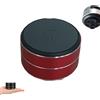 Ukisisi Buzzgo Speaker,Mini Buzzgo Speaker Bone Conduction, Bone Conduction Resonance Subwoofer with Suction Cup, Portable Wireless Subwoofer for Bathroom, Outdoor, Travel-RED