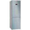 Bosch Serie 4 KGN367LDF frigorifero con congelatore Libera installazione 321 L D Acciaio inossidabile